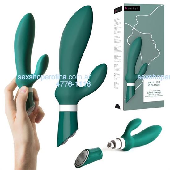 Vibrador con estimulador de clitoris siliconado